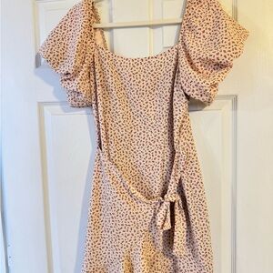 Floral Puff Sleeve Dress